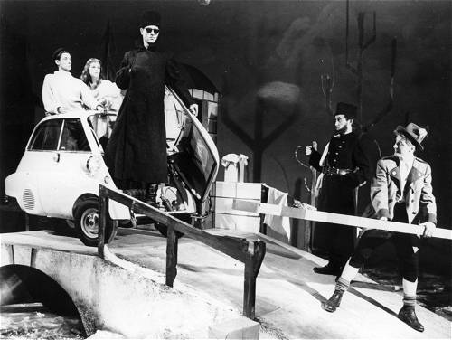 Anton the smuggler with famous bubble car!