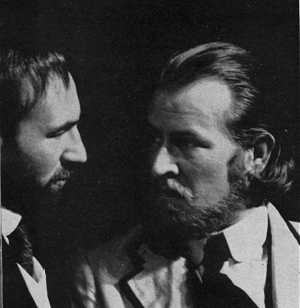 Patrick Stewart and Alan Howard