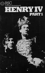 London programme for 'Henry IV' Part 1