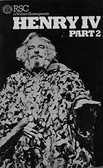 London programme for 'Henry IV' part 2