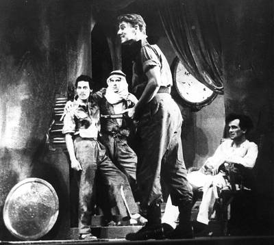 Alan as the Arab, his first speaking role!