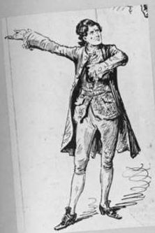 drawing of Edward Compton